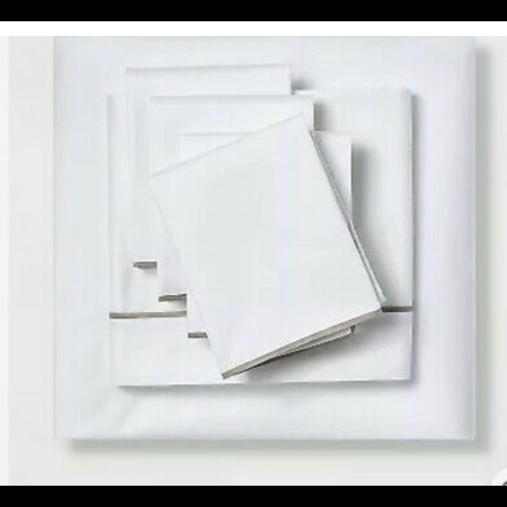 Threshold Signature 600 TC Hotel Border Frame Full Sheet Set, 6 pc